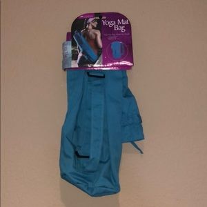 NWT LOTUS BLUE YOGA MAT BAG
